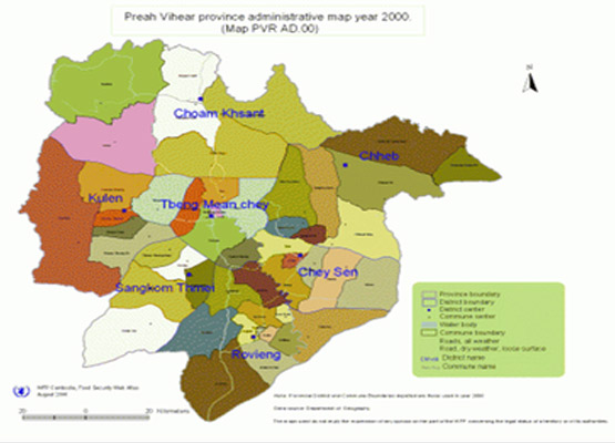 Preah Vihear Geography